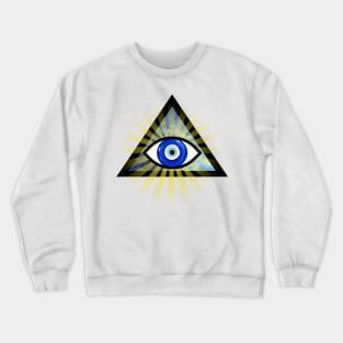 Evil Eye Protection - All Seeing Eye Crewneck Sweatshirt